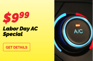 labor day car ac performance inspection special