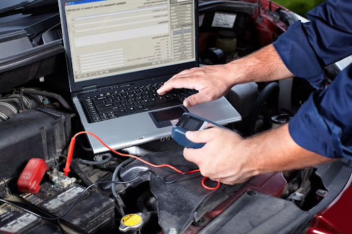 Tucson Auto Maintenance Inspection being performed